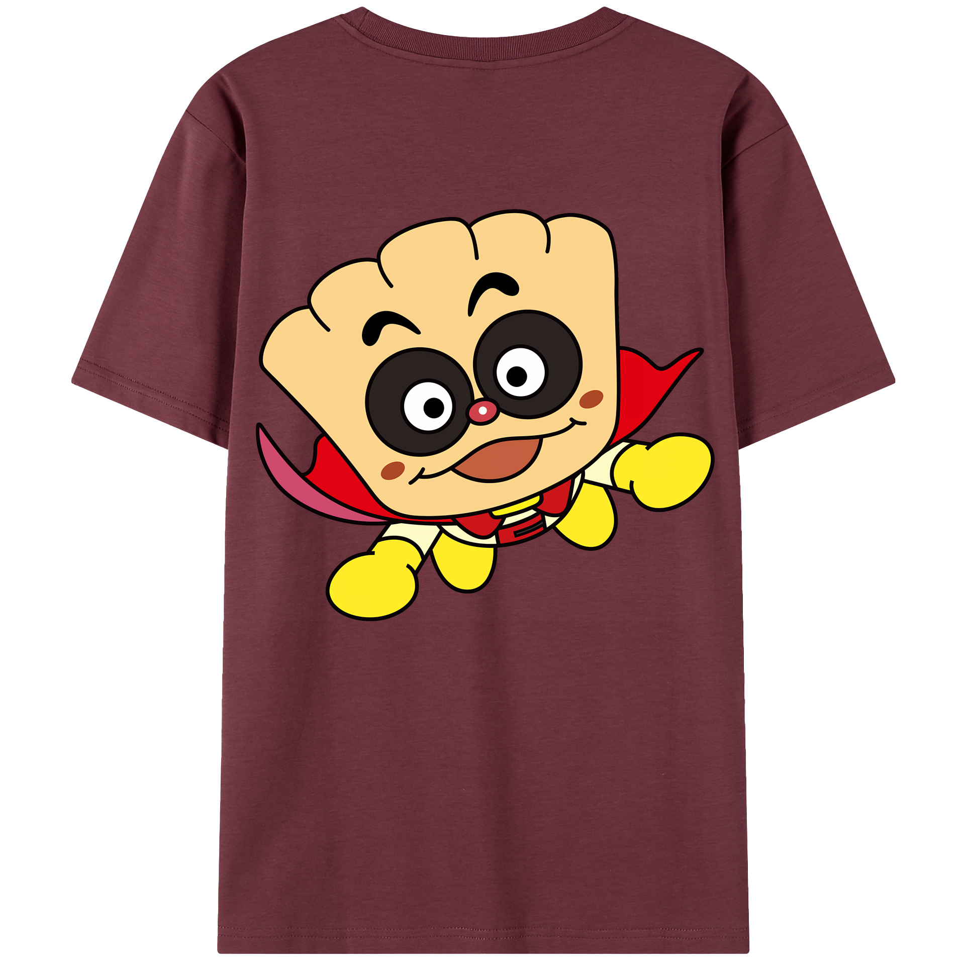 （画像用） アンパンマン Anpanman 綿100％半袖Tシャツ（背面プリント）